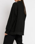 Bomber oversize black