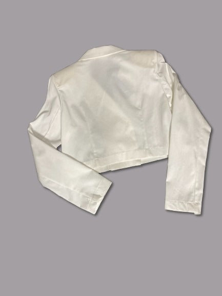 Crop Blazer and Pants Set