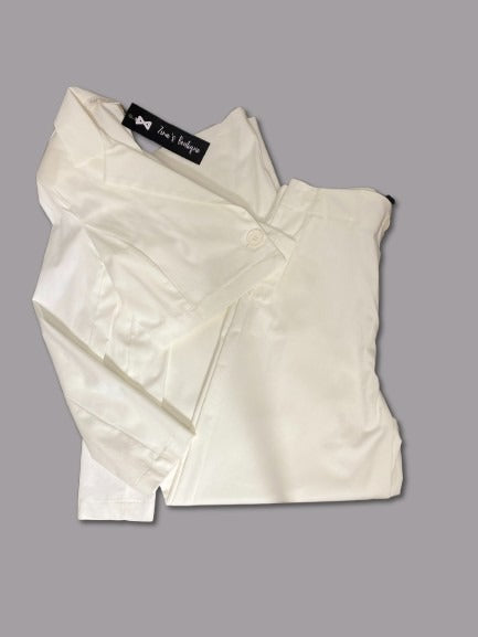 Crop Blazer and Pants Set