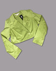 Crop Blazer and Pants Set