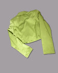 Crop Blazer and Pants Set