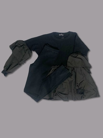 Soft Knitted Fabric Set