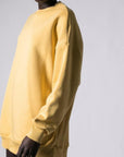 Μπλούζα Φούτερ χνούδι oversized Yellow - Dusty pink