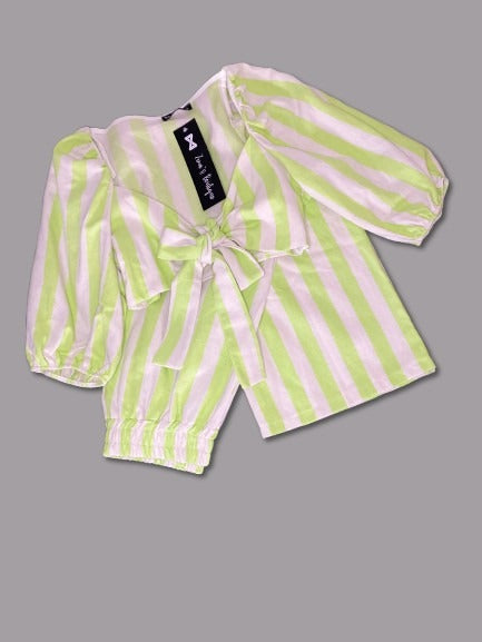 Set Thick Linen Crop Pants