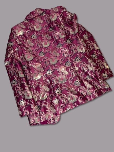 Blazer Set with Mini Skirt