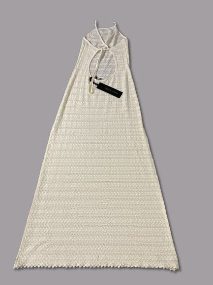 Maxi Dress with Knit