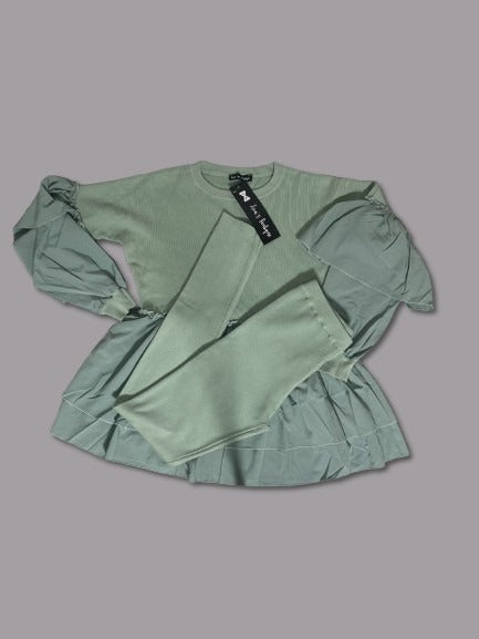 Soft Knitted Fabric Set