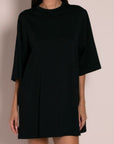 Μπλούζα κοντομάνικη βαμβακερή oversized Black,Indigo,Sand