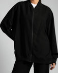 Bomber oversize black