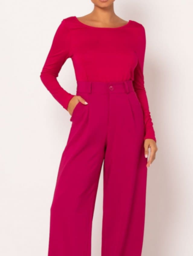 Μπλούζα μακρυμάνικη με χαμηλή πλάτη Εκρού,Γκρι,Κεραμιδί, Φούξια,Έλεφαντ, Μουσταρδί